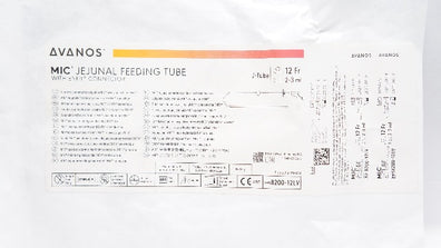 Avanos 8200-12LV MIC Jejunal Feeding Tube w/ENFit Connector 12Fr 2-3ml (x)